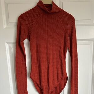 Free People Thermal Long Sleeve Bodysuit – Size Small